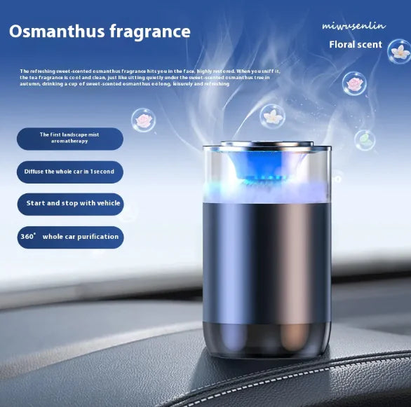 Car Aromatherapy Diffuser Cloud Mist Air Freshener