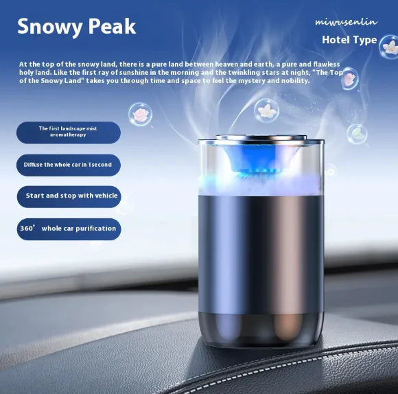 Car Aromatherapy Diffuser Cloud Mist Air Freshener